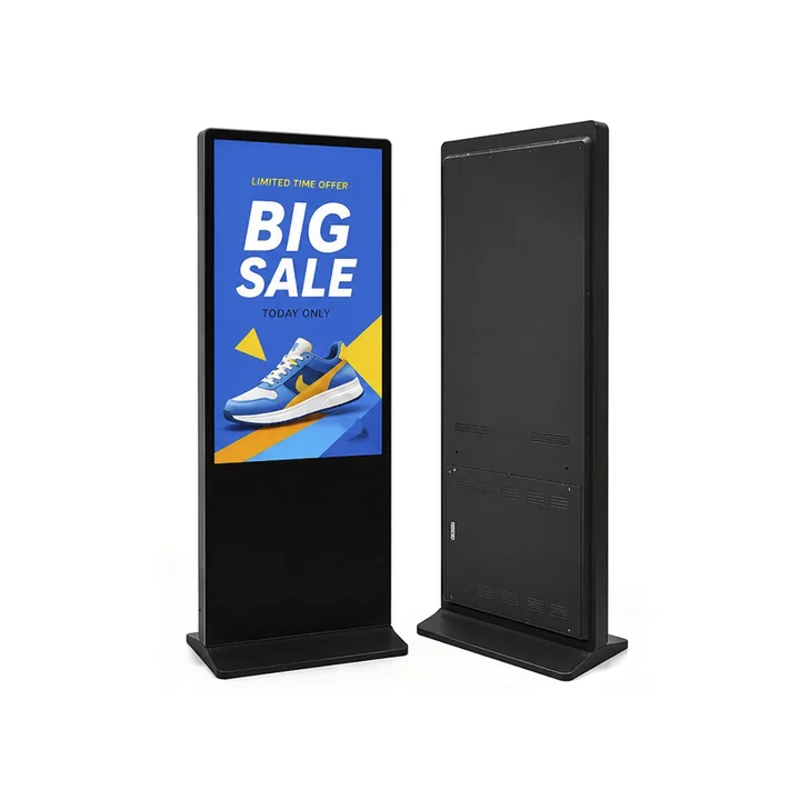 Pantalla publicitaria de piso 43" Full HD (con soporte)